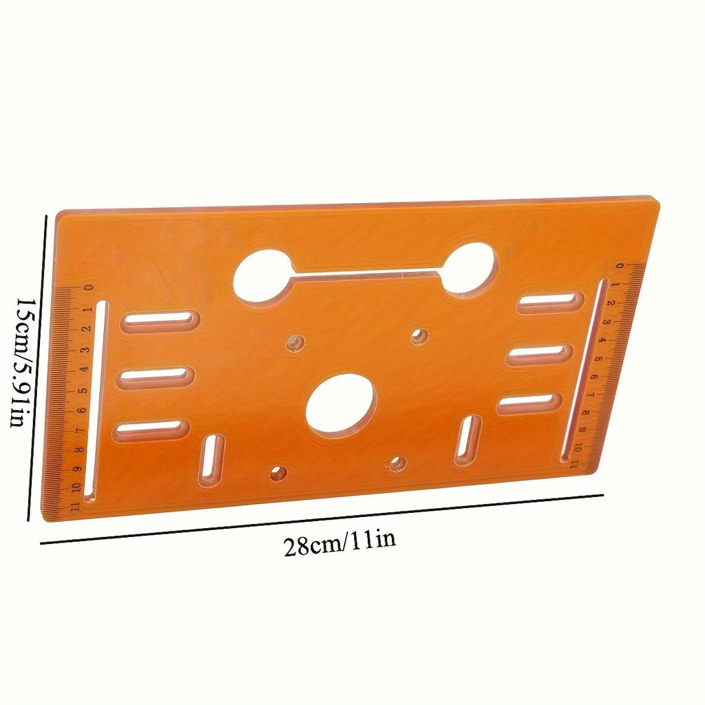 Circular Saw Base Plate Woodworking Cutting Machine Base Plate Backing Positioning Board Circular Saw Rail Tool