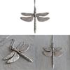 Dragonfly Pendant Necklace For Women With Geometric Alloy Design Summer Fashion Accessory