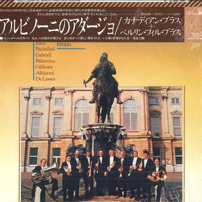 LP Schallplatte CANADIAN BRASS, BERLINER PHILHARMONIKER - Brass In Berlin 28AC1990 CBS/SONY Japan Obi Klassisch Gebraucht