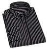 Men's long sleeve shirt Casual stripe non-ironing high quality slim comfortable breathable fashion top spring summer