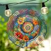 Starry Sky Fantasy Wind Chime 3D Swirl Dream Pattern Rotating Outdoor Decor for Garden Yard Holiday Thanksgiving Universal 360 Hook