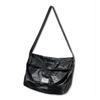 [Matin Kim] GLOSSY LIGHT TWO WAY BAG - 2 Colors (Ivory / Black)