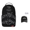 New SPRAYGROUND Polyester Backpack Regular Unisex Black W1035727