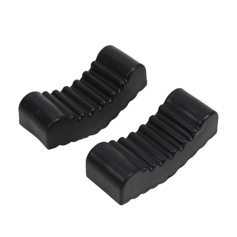 

2pcs Car Slotted Lift Jack Stand Rubber Pad Floor Adapter Rail Grip Repair Pads 6ton Pinch Lifting Universal Tools Frame Safety