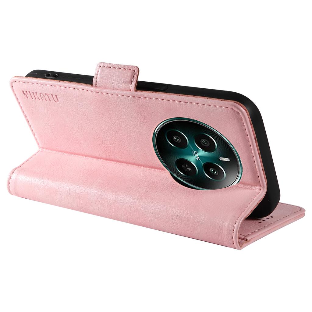 YIKATU YK-007 For Realme Narzo 70 5G/Narzo 70 Pro 5G/P1 5G/12 4G/12+ 5G Case Side Buckle PU Leather Phone Cover Litchi Texture