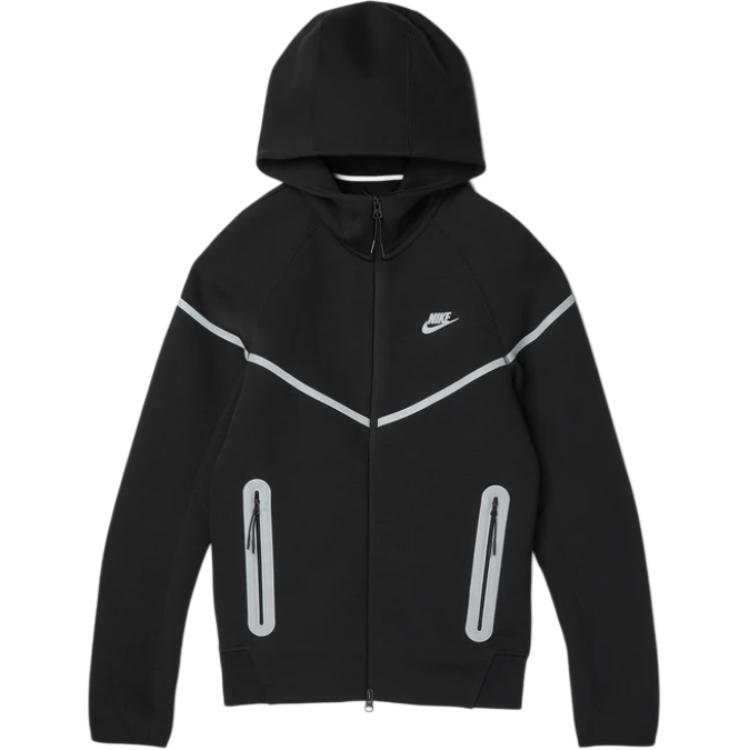 

Новая мужская флисовая куртка Nike Tech Windrunner с отражающими деталями на молнии во всю длину FZ0754-010 XL