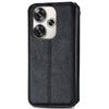 For Xiaomi Redmi Turbo 3 5G/Poco F6 5G PU Leather Case Rhombus Imprint Wallet Stand Phone Cover