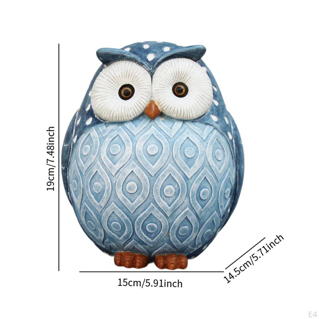 Artistic Bird Statue of Owl for Living Room And Wedding Decor