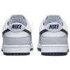 Nike Dunk Low 3D Swoosh Men Sneakers White Blackened-Blue Volt DV6482-100