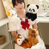 1/2Pcs with Sound Husky Vocal Hand Puppet Plush Interactive Toy Funny Tricky Doll