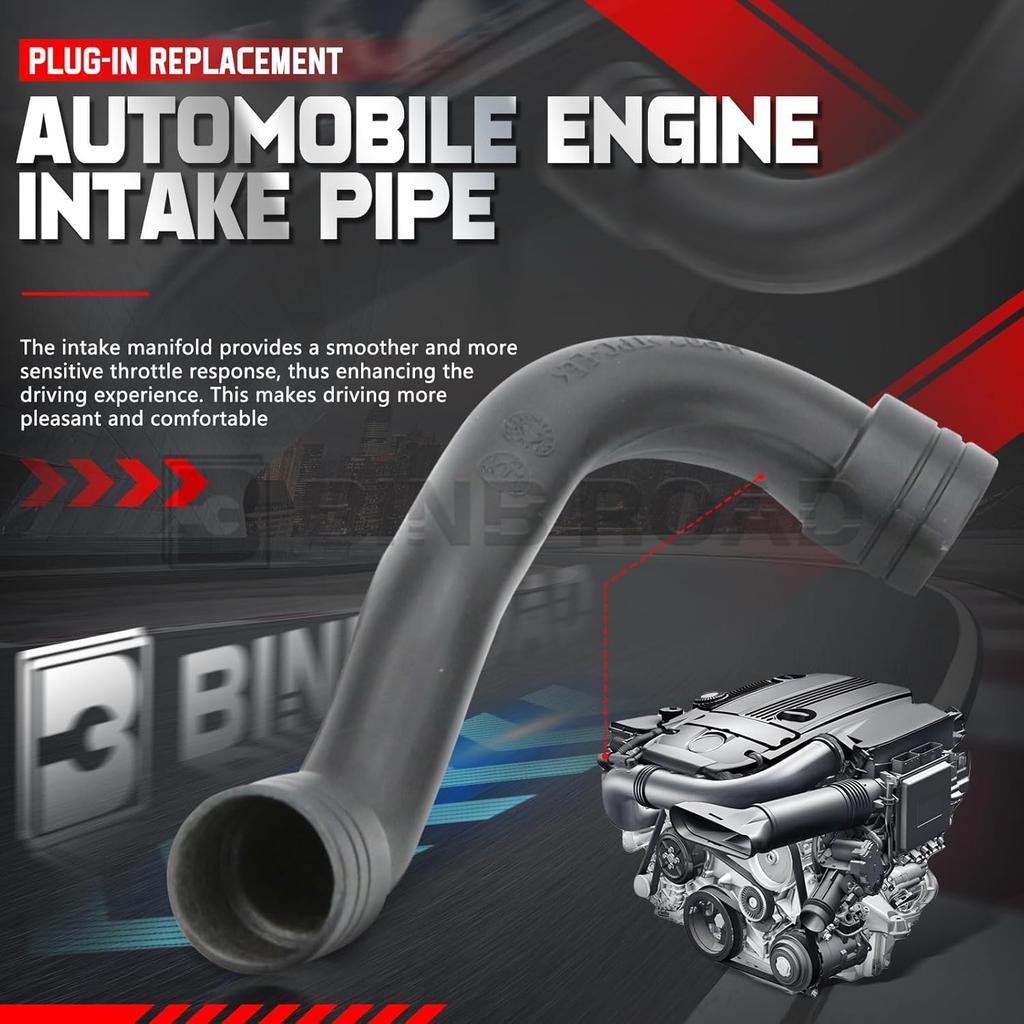 Turbo Intake Pipe Repair Mini Hose 2710901929 2710901629 Compatible with Mercedes Benz C180 C200 E200 E350 SLK200 M271 W204 W212 W172