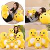 Yellow Dinosaur Plush Toys Xiao Qi Stuffed Animal Dolls Kids Bday Gift Decor