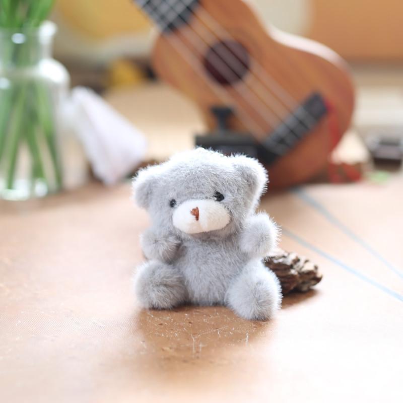 Rabbit Bear Cute Bunny Plush Keychain Pp Cotton Kids Adults Decoration Backpack
