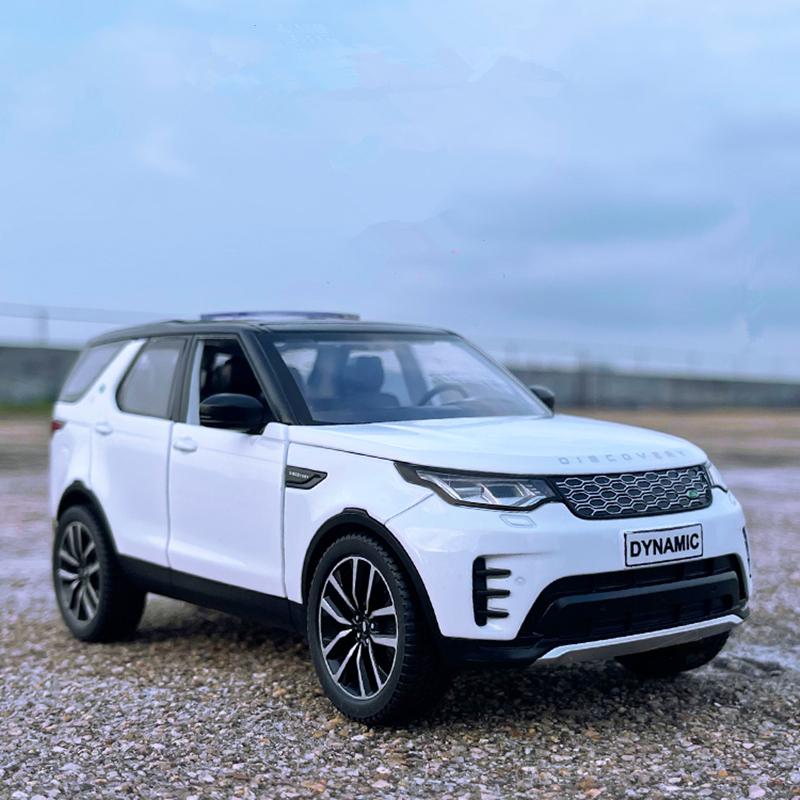 1/24 Land Rover Discovery Evoque R-Dynamic SE SUV Alloy Car Model Diecast Metal Toy Vehicles Car Model Sound and Light Collection Kids Gift