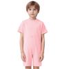 Easy Change Kids Jumpsuit Back Invisible Zipper & Button Hole Adaptive Clothing for Special Needs