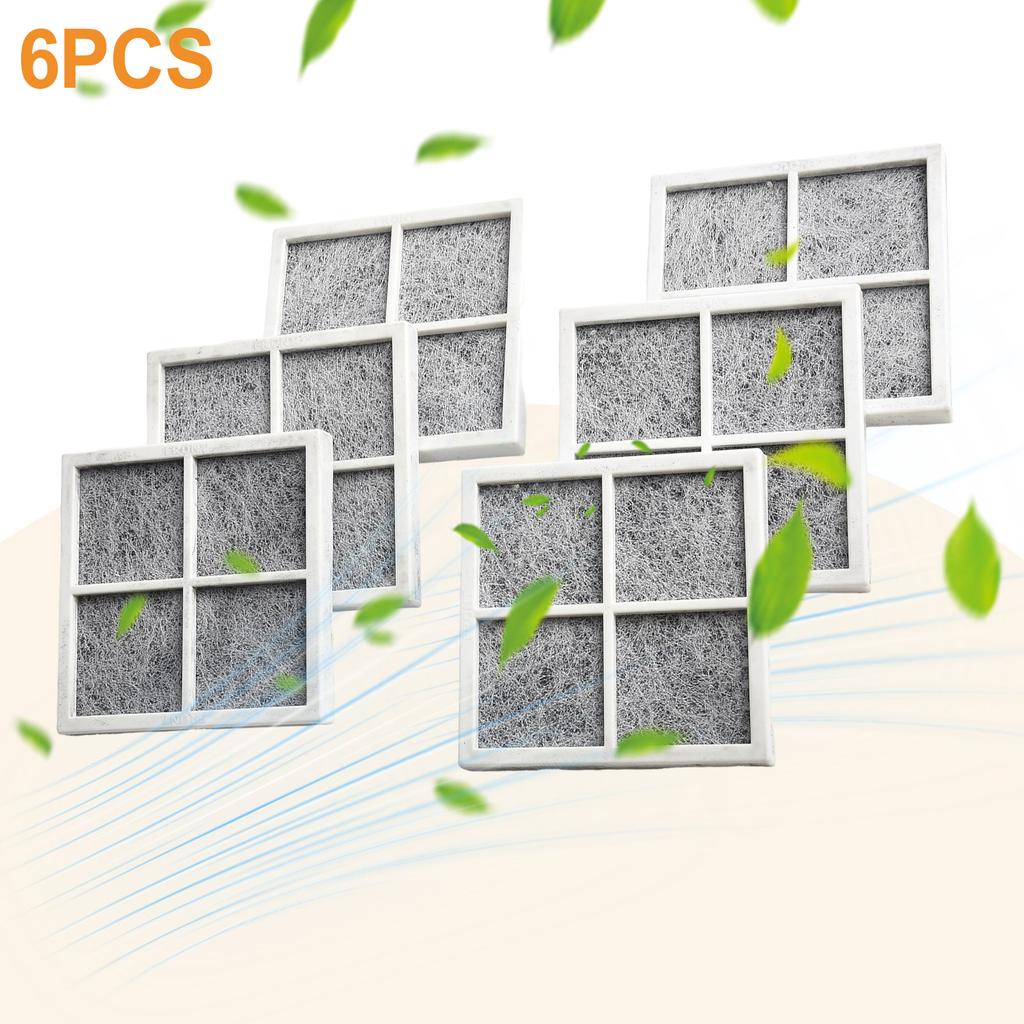ADQ73214402 Filter As Shown Activated Carbon Filter Non-woven Fabric Pack Of 6 Filters Prevent Unpleasant Smell