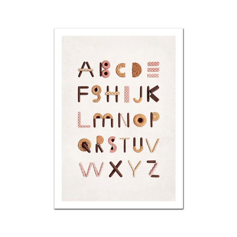 

Постер для детской в скандинавском стиле с цветочным принтом в стиле радуги и сердца в стиле бохо, картина на холсте с кроликом и единорогом, бежевая настенная картина, декор детской комнаты 21x30cm No Framed