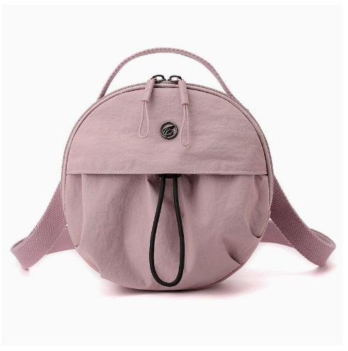 

Hundreds of Fashion Out Shoulder Crossbody Bag New Japan and South Korea Senior Sense of Niche Design Leisure Handbag темно-рожевого кольору