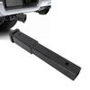 12 Inch Trailer Hitch Receiver Extender Black 5000 Lbs Towing Reliable Hitch Extension For 2 Inch Receiver Tube Tow Bar Shank
