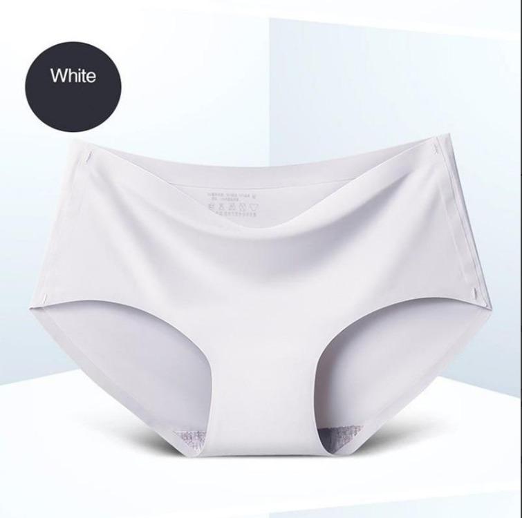 Ice Silk Seamless Women's Panties Cool Refreshing Triangle Briefs Big Yards Female Underwear