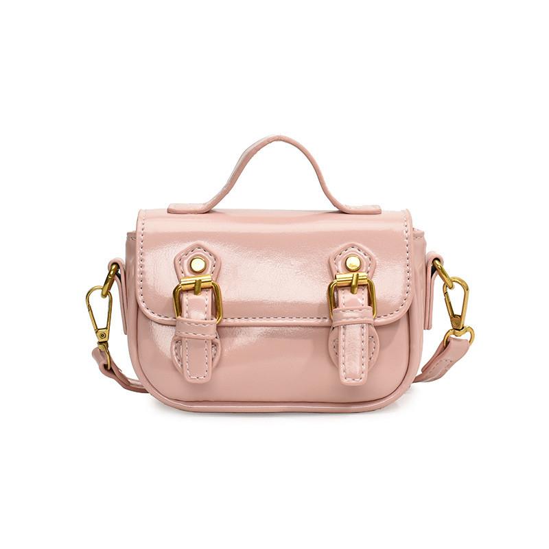 Chic Mini Pu Leather Handbag For Kids Stylish School Bag For Boys And Girls