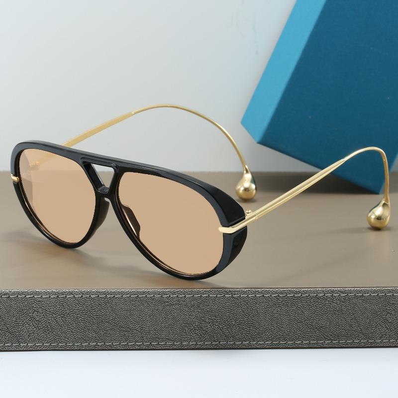Vintage Oversized Sunglasses Women New Unique One Piece Fashion Sunglasses For Men Uv400 Glasses Trending Female Eyewear