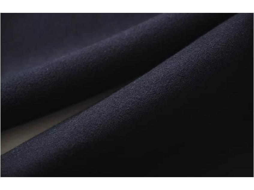 Women's High-Waist Wool Tweed Trousers - Versatile, Thick, Anti-Wrinkle, Drape, Straight Fit for Autumn/Winter