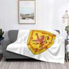 Königliche Wappen von Schottland Decke Super Weich Warm Leicht Dünn Schottland Königlicher Standard von Schottland Königlicher Standard Königreich Von