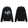 Amri Design Unisex Hooded Sweatshirt with Letter Print - Trendy European & American High Street Style