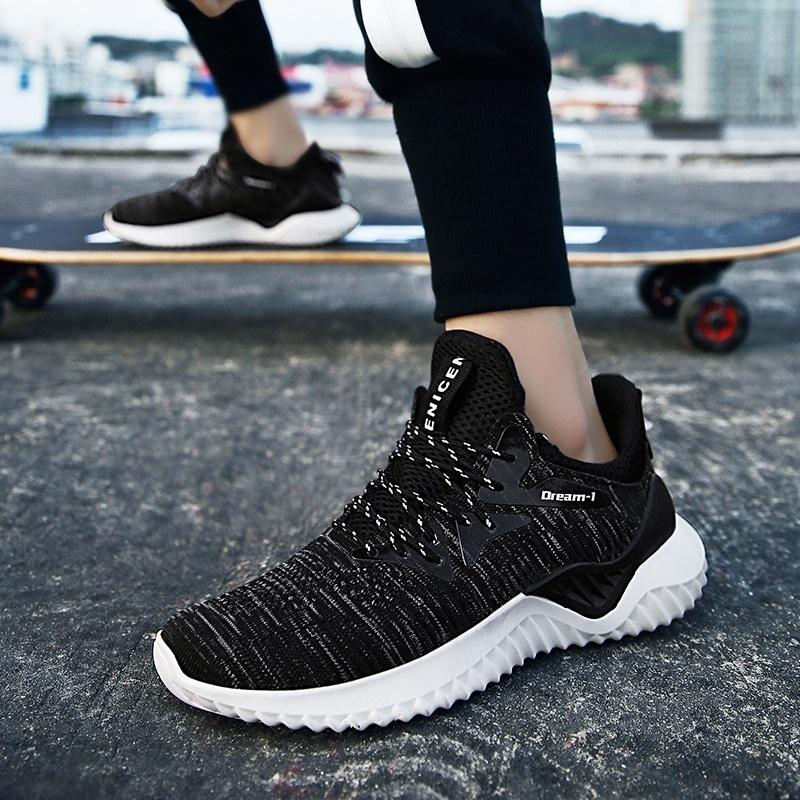Mens Sports Running Walking Breathable Light Weight Mesh Jogging Shoes Fashion Casual Sneakers