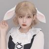 Soft Rabbit Ears Hair Hoop Faux Fur Plush Headwear Fashion Bunny Ears Headband  Cosplay