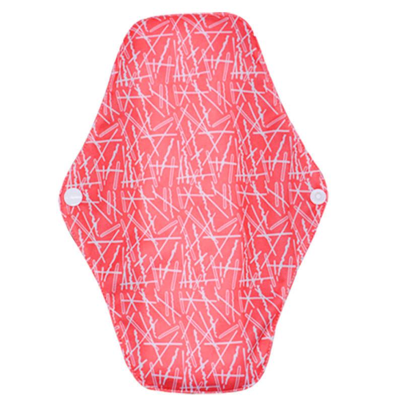 Sanitary Reusable Towels Pads Women Bamboo Cloth Washable Menstrual Safety Pads