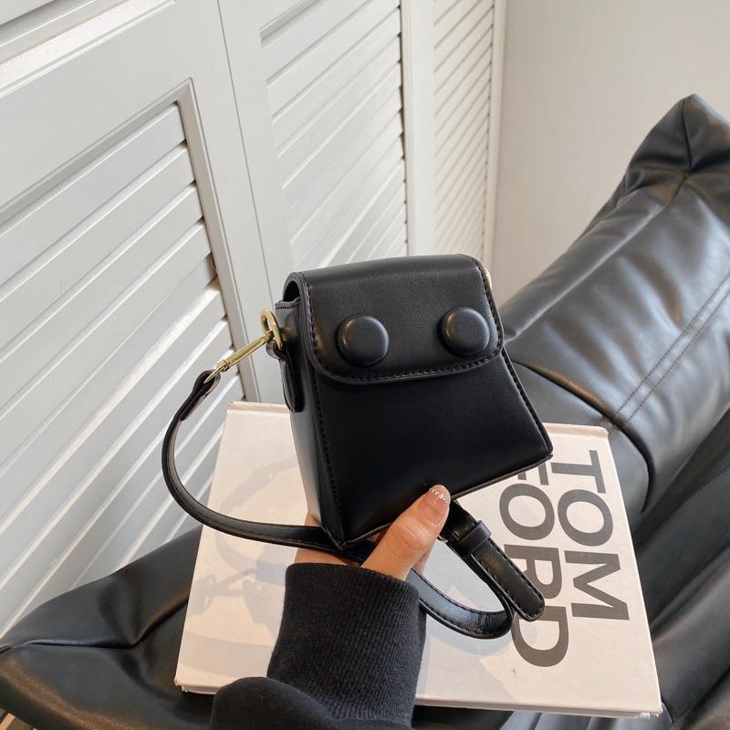 Small Bag New Fashionable and Unique Mouth Red Envelope Small Square Bag Women's Messenger Bag