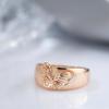 Simple Butterfly Finger Rings For Girls Daily Fashion Jewelry