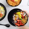 Frosted Melamine Ramen Bowl Imitation Porcelain Large Noodle High Temperature Resistance Bowl Salad Soup Bowl Fast FoodTableware