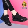 New Spring and Summer Women's Shoes Breathable Mesh Soft Sole Versatile Leather Walking Mother Shoes One Pedal Lazy Shoes