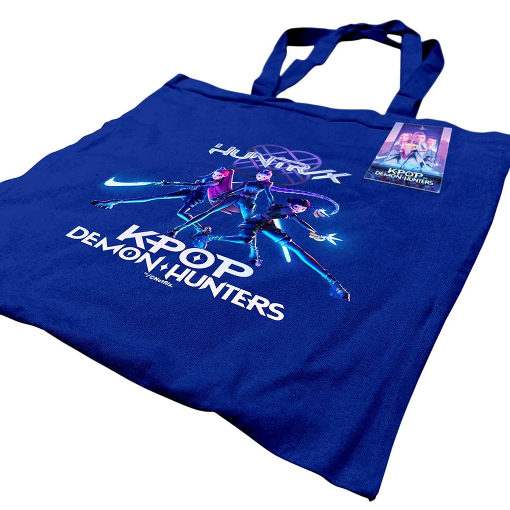 K-Pop Demon Hunters Canvas Tote Bag