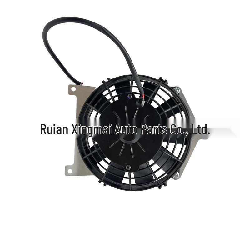 5KM-12405-00-00 fits the radiator fan blower assembly for Yamaha Grizzly 660 radiators, built on March 8th.