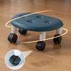 Low Roller Seating PU   Plastic Structure Movable   Wheels Stool for Living Room Baby Room