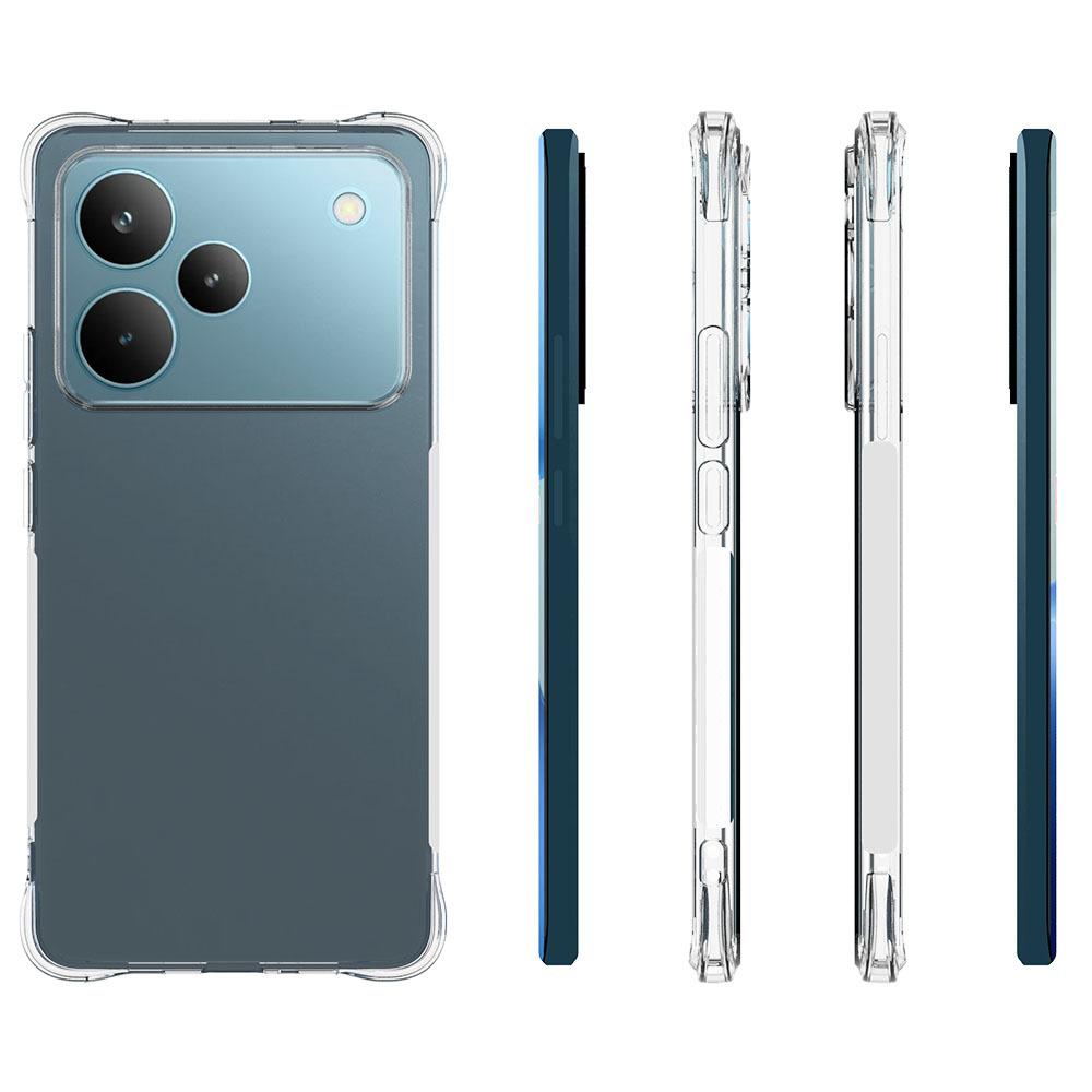For Realme P4 Pro 5G TPU Phone Case Non Slip Transparent Mobile Phone Cover