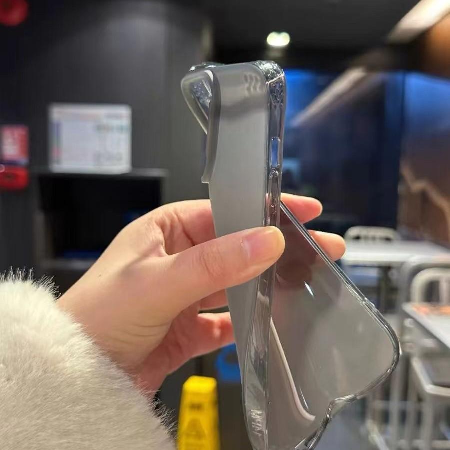 Mattierte Vital Shell Geeignet für Apple 16 Handyhülle Iphone15 Schutzhülle 14pro Schlicht 13 Sturzsichere Weichschale