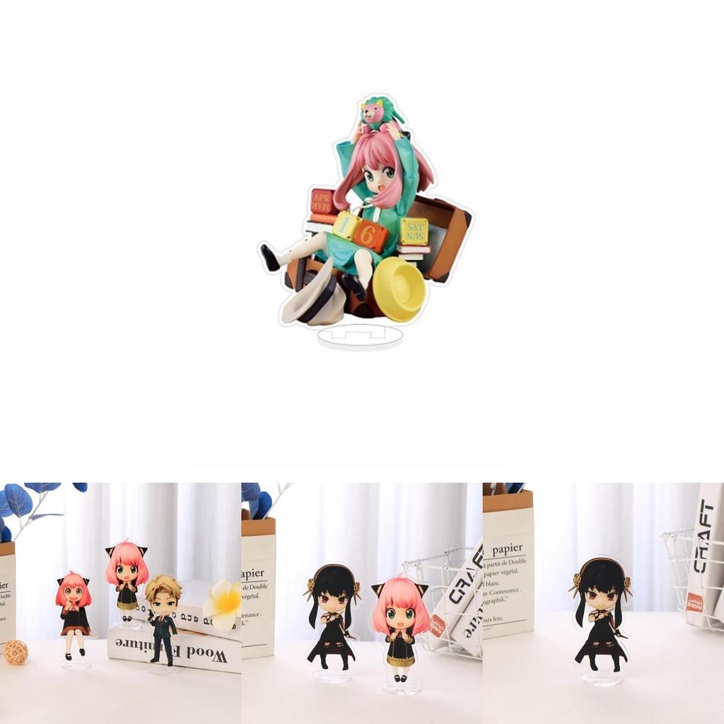 15cm/5.9in Spy×family Stand Acrylic Figure Twilight Yor Forger Anya Model Plate Toy