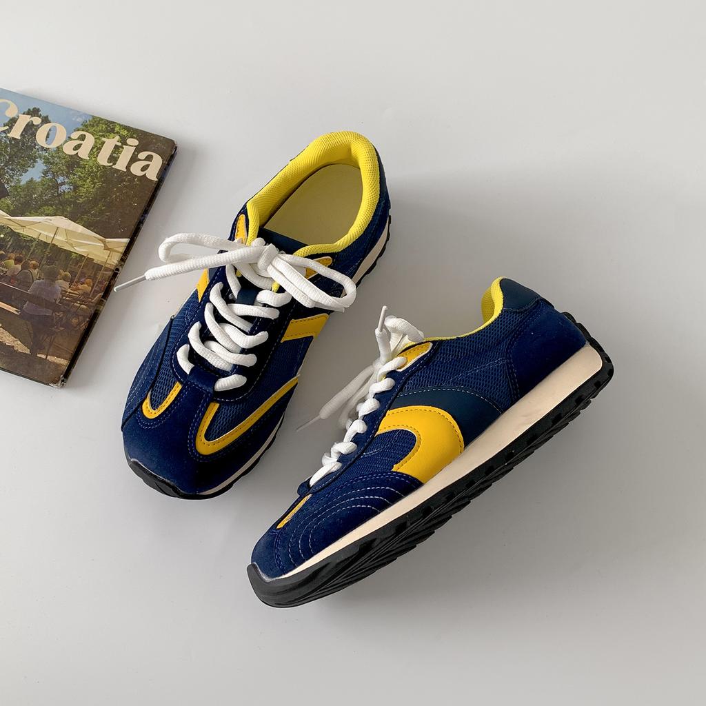 Retro Classic Thick-soled Heightening Breathable German Training Shoes Women's 2025 New Summer Casual Versatile Forrest Gump Sports Shoes