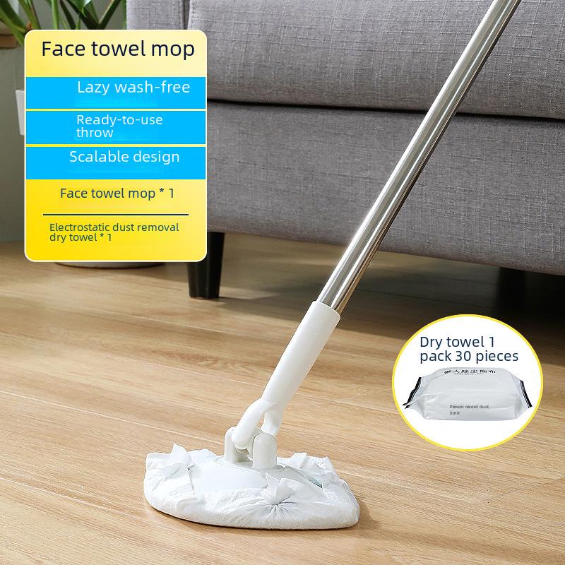 Retractable Rotatable Disposable Mini Dust Mop