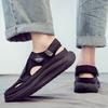 Mode Sommer Mesh Herren Sandalen Plateau Schuhe für Herren Rutschfeste Strandsandalen Weiche Sohle Sportsandalen Herren Atmungsaktive Wanderschuhe