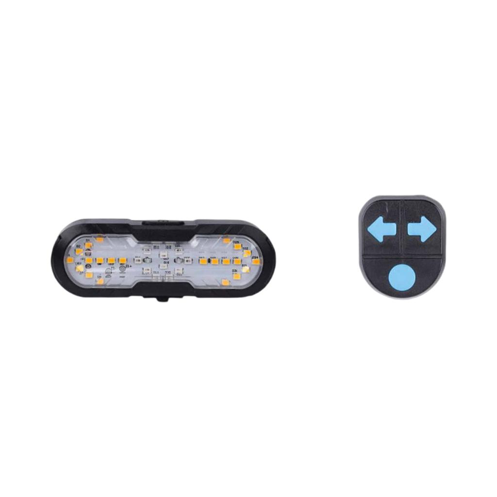 Turn Signal, Remote,Control LED Taillight, Type,C Rechargeable, Night Cycling Horn & Safety Light