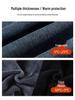 Women's Blue-Gray Fleece-Lined High-Waisted Slim-Fit Denim Pants - 2023 Autumn/Winter Style