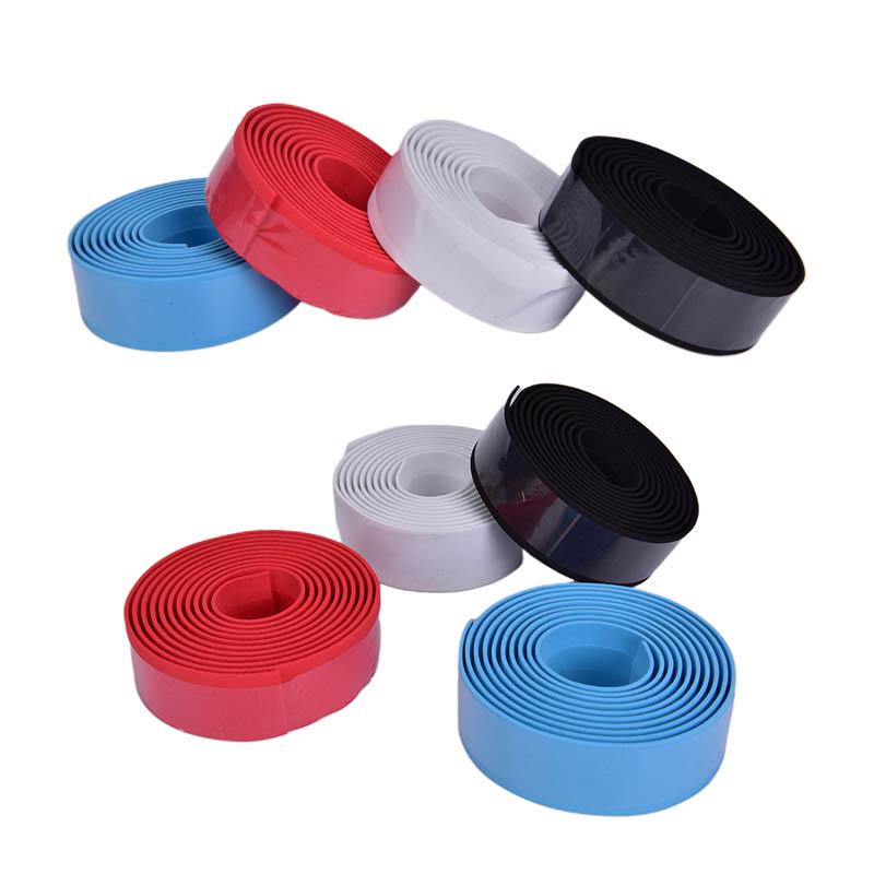 1 Pair Road Bike Bicycle Handlebar Tape Cycling Handle Belt Cork Wrap With Plugs