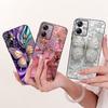 For Motorola Moto G54 G84 Case Luxury Butterfly New Painted Cover Soft TPU Phone Case For Motorola G84 G 54 MotoG84 MotoG54 Bags