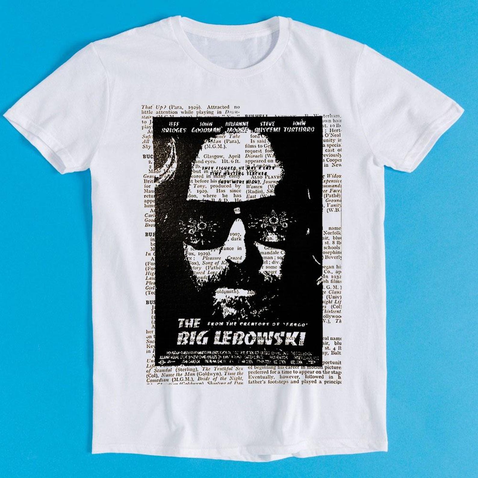 The Big Lebowski T-Shirt Quote Funny The Dude Well That s Just Like Tee K455 S